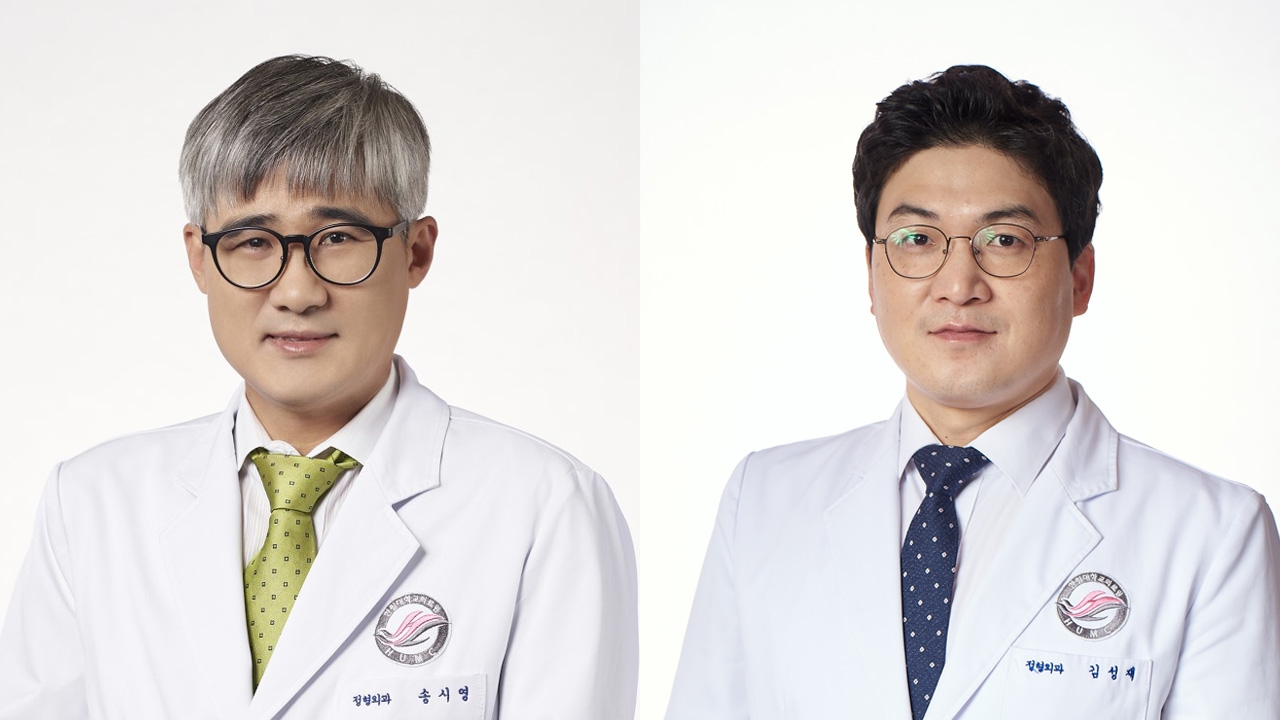 한림대학교동탄성심병원 정형외과 송시영 교수(왼쪽), 김성재 교수(오른쪽)