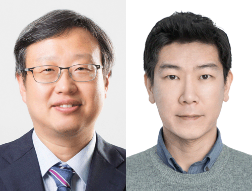 울산과학기술원 김용환 교수(왼쪽)와 서울대학교 이형호 교수