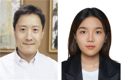 (왼쪽부터) 건국대학교 의과대학 김성영 교수, 한예은 박사과정