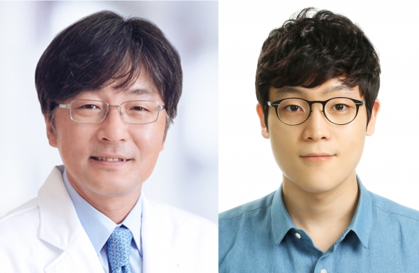(왼쪽부터) 서울대병원 소아신경외과 김승기 교수, 김주환 전임의