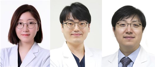 (왼쪽부터) 경북대병원 신장내과 전유현·임정훈·조장희 교수
