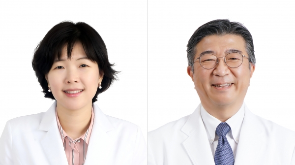 경희대병원 내분비내과 박소영(왼쪽), 정형외과 유기형 교수