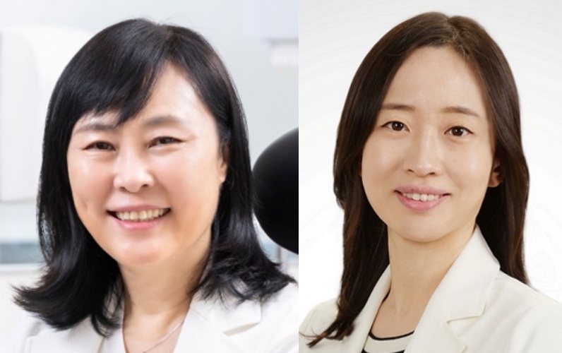 (왼쪽부터) 아주대병원 소아청소년과 이수영·정경욱 교수